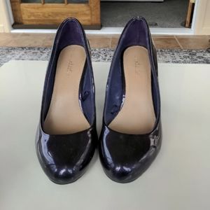 Purple heels size 8.5